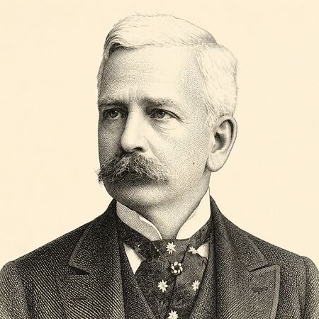 Portrait of Marshall Field.