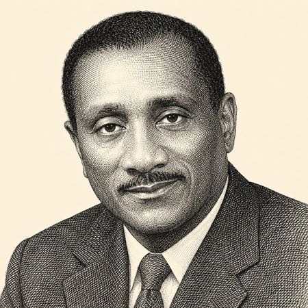 Portrait of John H. Johnson.